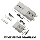 6X Premium 175AMP Anderson Style Plug Exterior Connector DC Power SOLAR CARAVAN