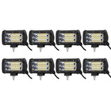 8X5 Inch Led Work Light Bar Flood Beam Reverse Driving Lights Offroad 4WD