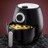 Devanti Air Fryer 4L Fryers Oil Free Oven Airfryer Kitchen Healthy Cooker Black