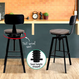 Artiss Rustic Industrial Metal Bar Stool