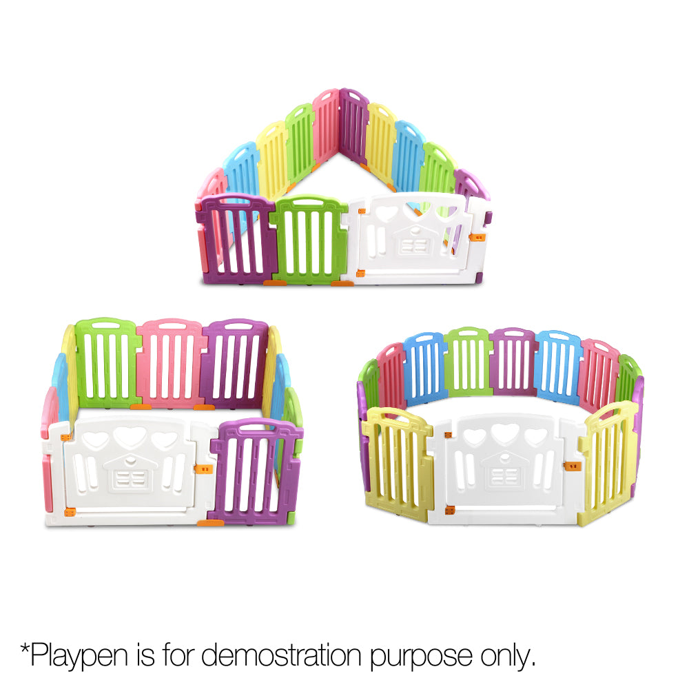 Cuddly Baby Plastic Baby Playpen Extension Panel / 2 Pieces