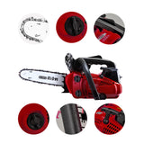 Giantz Chainsaw Chainsaws 10” Oregon Petrol Cordless 25cc Top Handle Chains Saw