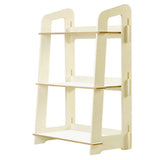 Artiss Kids Bookshelf Children Ladder Shelf Toy Display 3 Tier