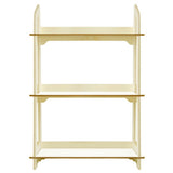 Artiss Kids Bookshelf Children Ladder Shelf Toy Display 3 Tier