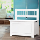 Artiss Kids Toy Box Storage Cabinet - White