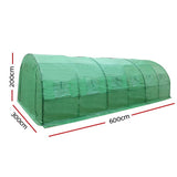 Greenfingers Greenhouse 6MX3M Garden Shed Green House Storage Tunnel Plant Grow