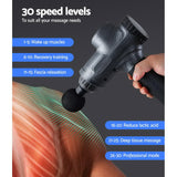 Massage Gun Electric Massager Vibration 6 Heads Muscle Tissue Percussion Therapy