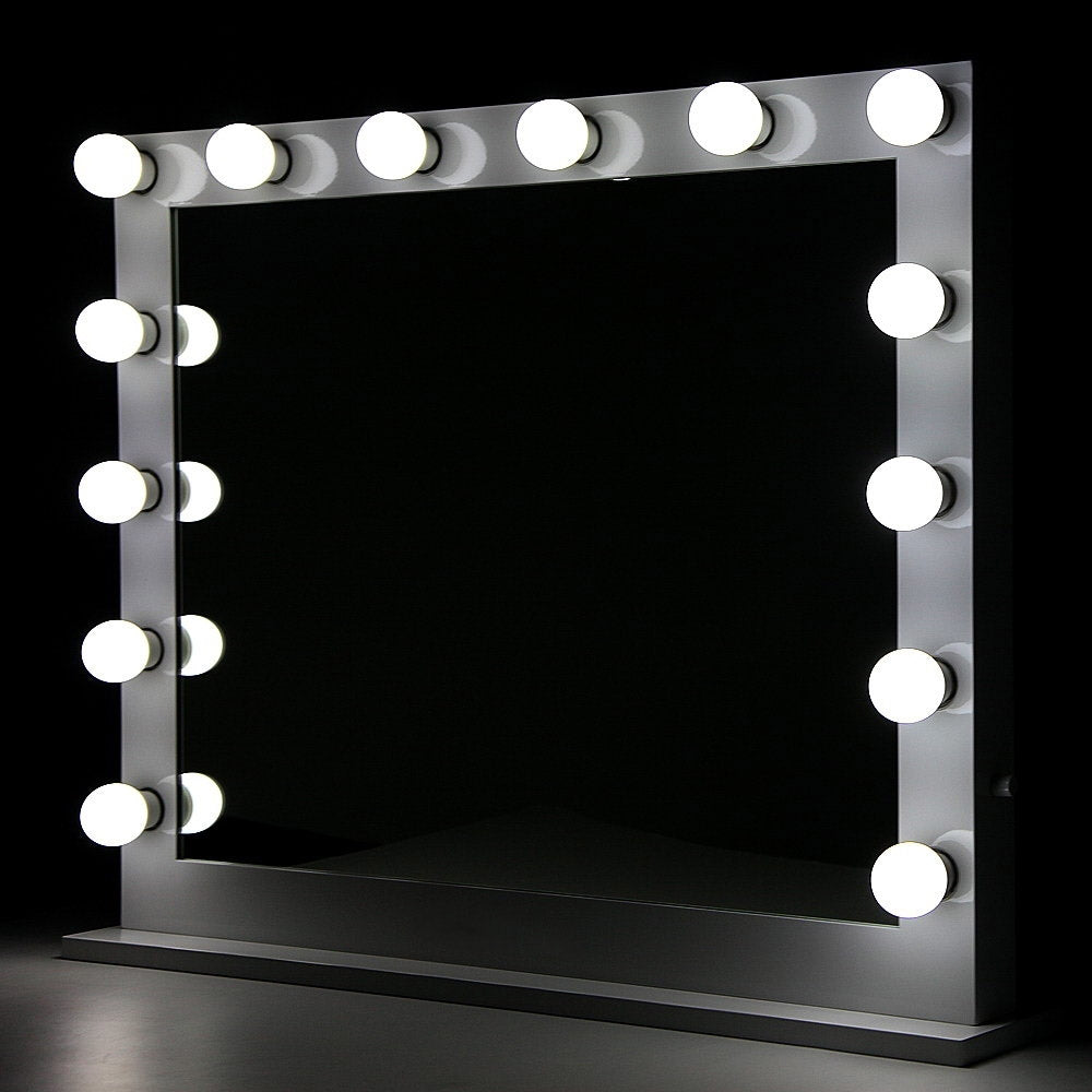 Embellir Make Up Mirror with LED Lights - White