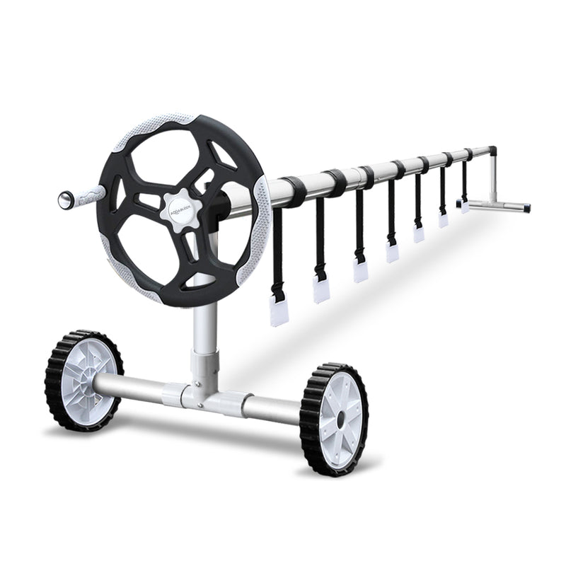 Aquabuddy Swimming Pool Cover Roller Reel Adjustable Solar Thermal Blanket