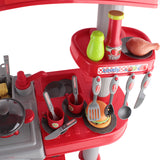 Keezi Kids Mini Chef Cookware Set - Red