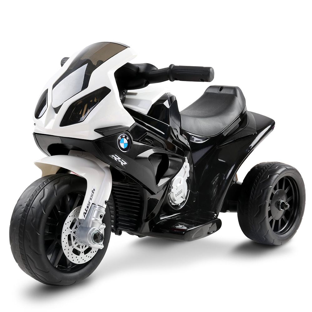 Kids Ride On Motorbike BMW Licensed S1000RR Motorcycle Car Black