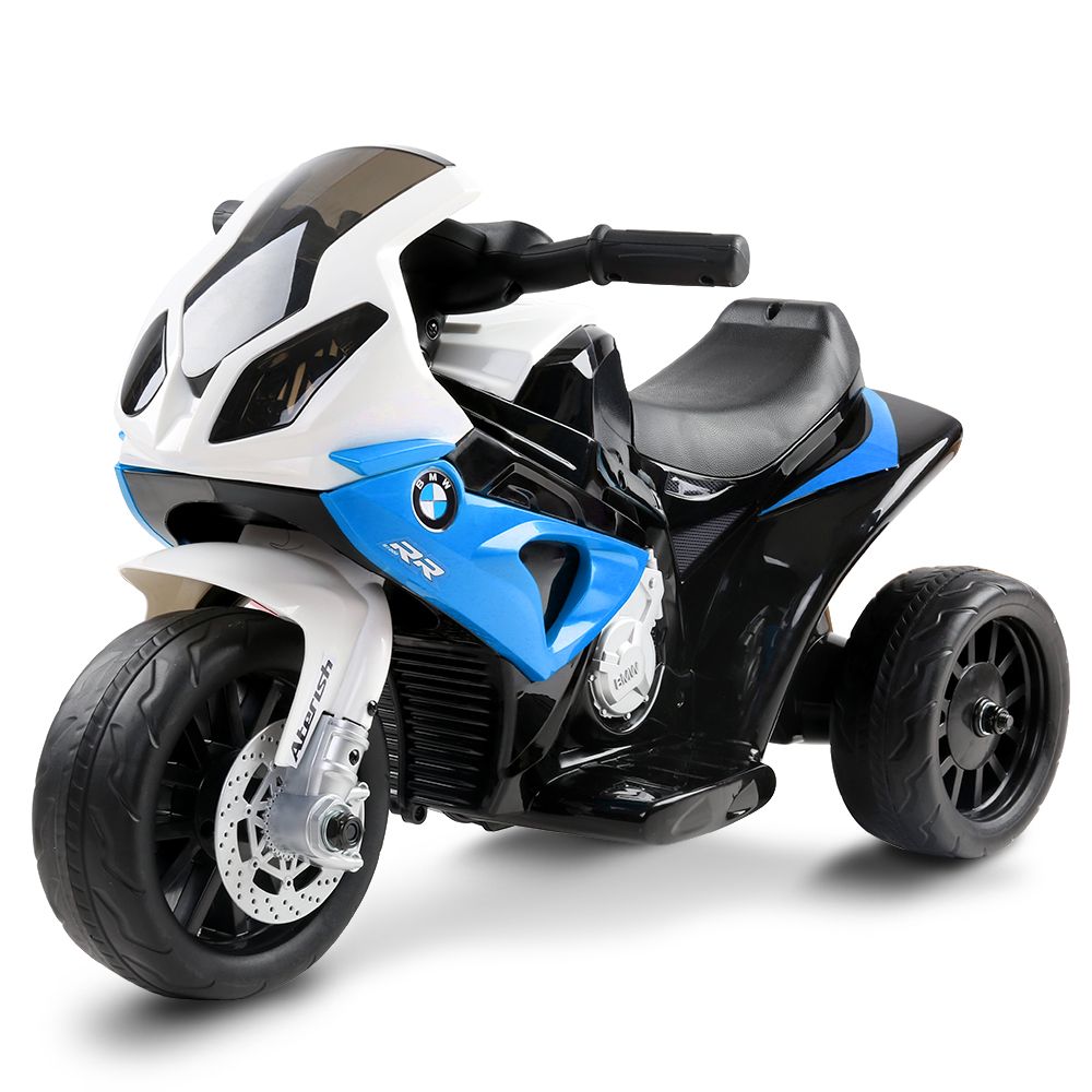 Kids Ride On Motorbike BMW Licensed S1000RR Motorcycle Car Blue