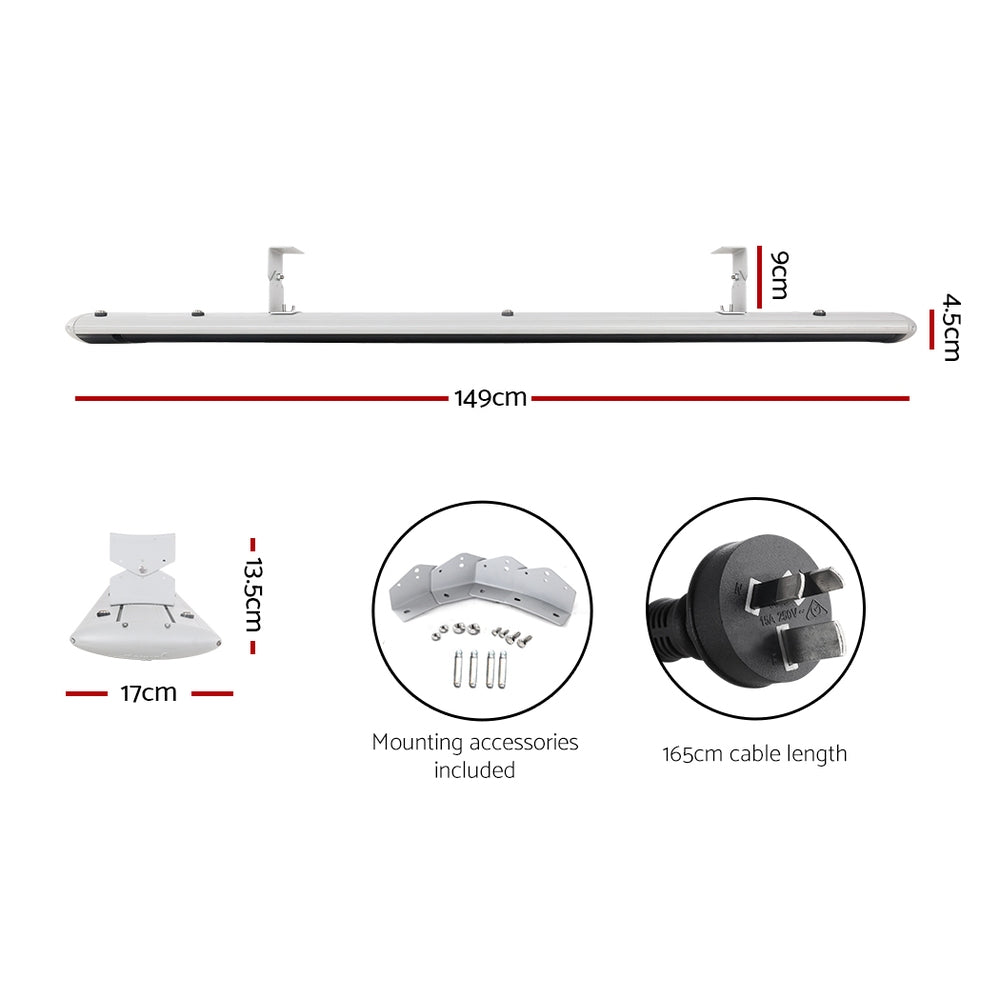 Devanti 3200W Slimline Infared Heater Panel