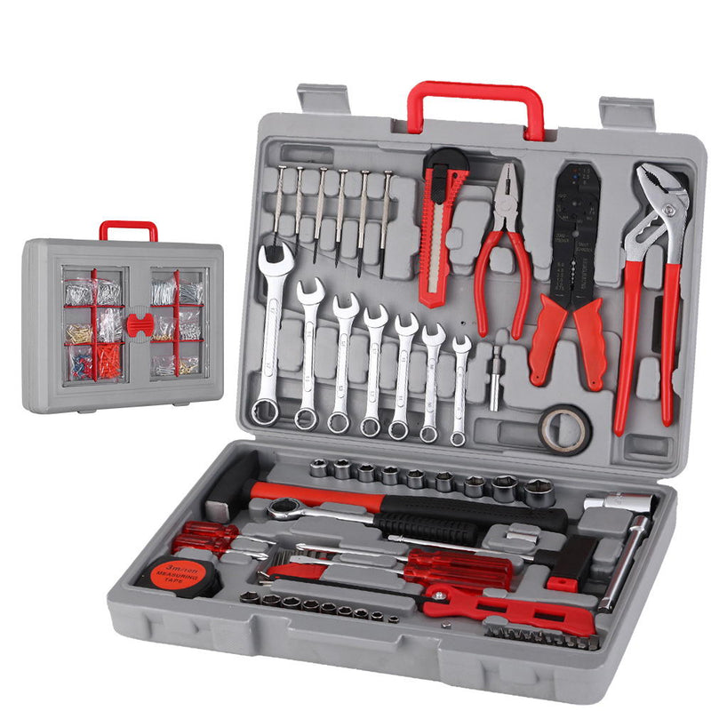 555pcs Tool Kit Set Case Mechanics Box Kits Toolbox Portable DIY Household Repair