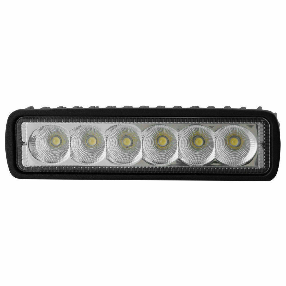 10x 6inch LED Work Light Bar Flood Reverse Fog Driving Lamp Offroad 4x4